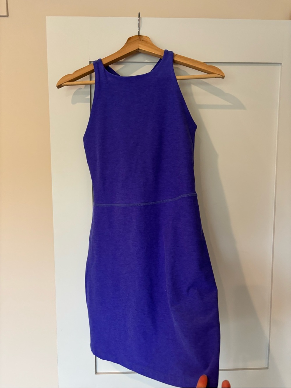 Beyond Yoga Violet Racerback Mini Dress